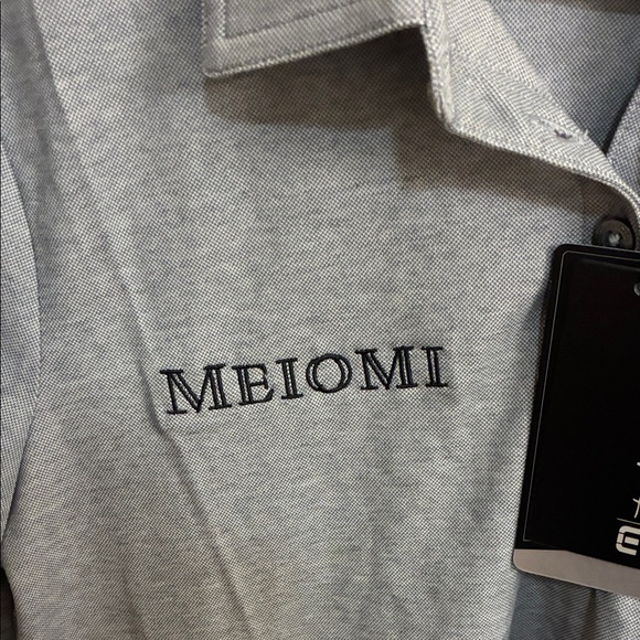 NWT Travis Mathew Charcoal PGA Tour Polo Shirt for Men in Sz M - Picture 2 of 12